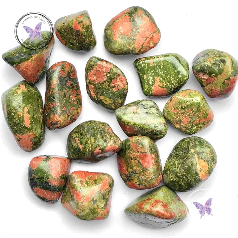 Unakite Tumble Stone